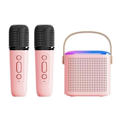 K12 Portable Karaoke Bluetooth Dual Speaker With Microphone
