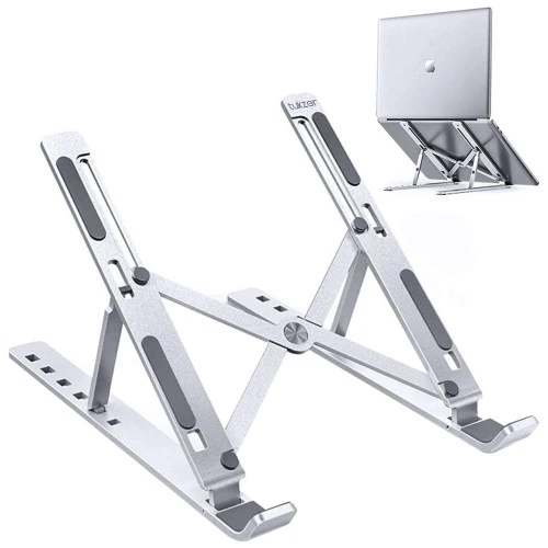 Adjustable & Foldable 10" to 17.5" 6 Angles Travel Laptop Stand