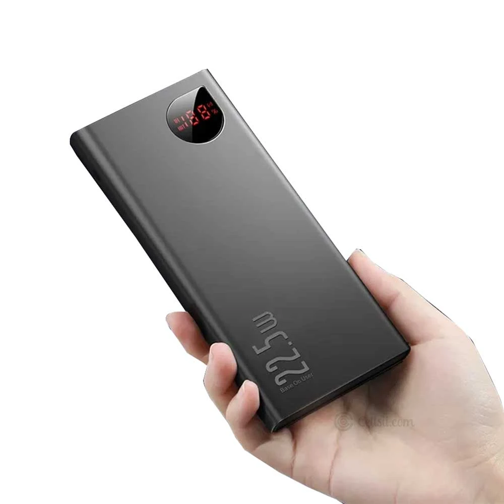 Baseus Adaman Metal Digital Display Quick Charge Power Bank 22.5W