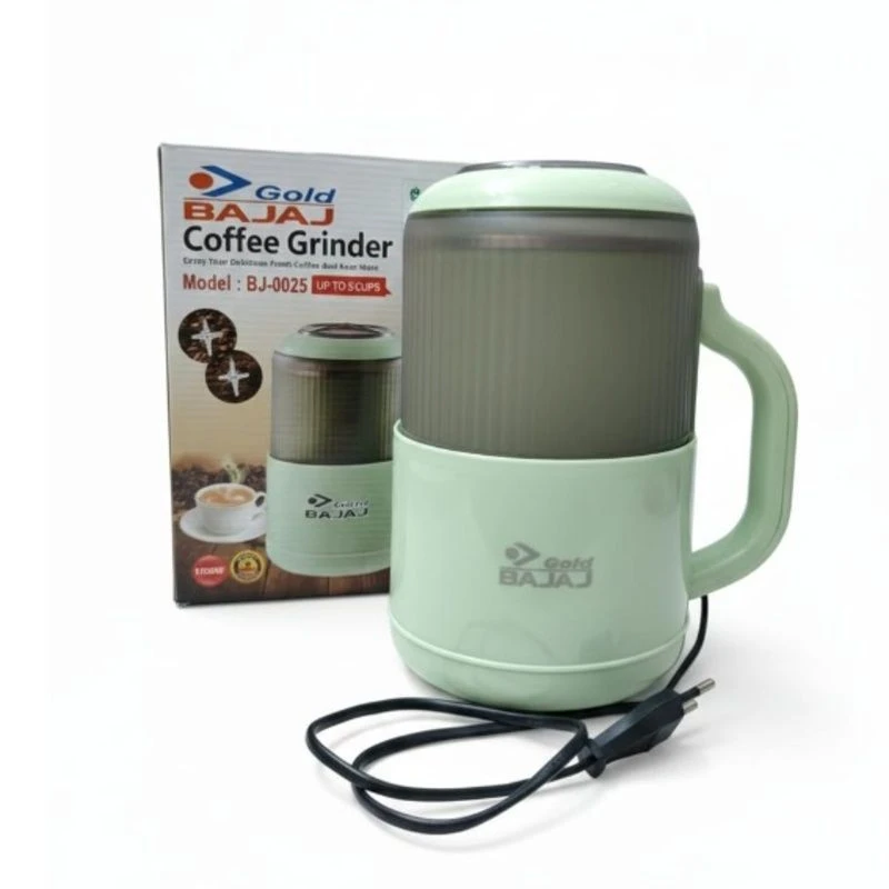 Gold Bajaj Coffee Grinder BJ-0025 –  Electric Coffee & Spice Grinder